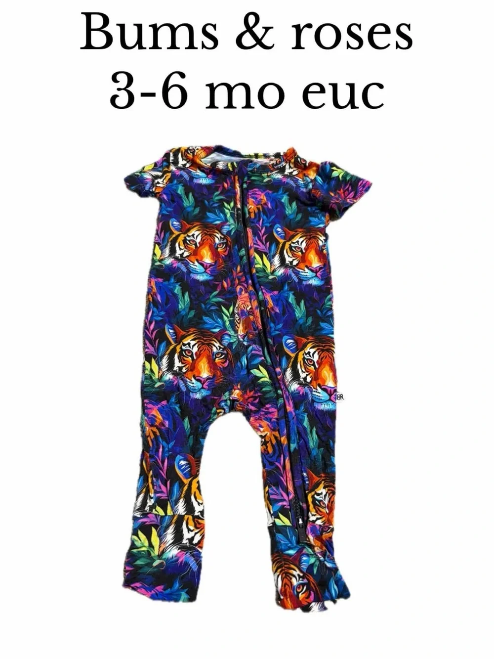 Bums and roses 3-6 month easy tiger
